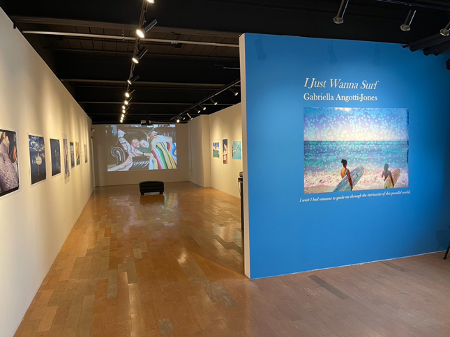 Gabriella Angotti-Jones Exhibit I Just Wanna Surf in the Carberry Gallery