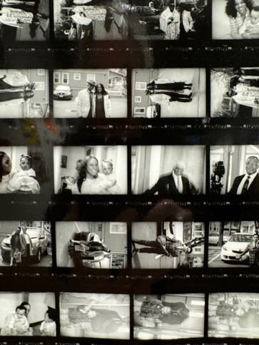 Contact Sheet by STCC student Mercedes Moore from ART 150