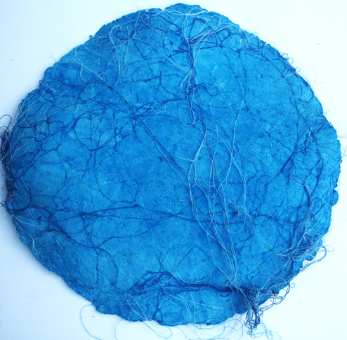 blue circle of string