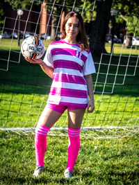 Angalyna Leven in soccer uniform