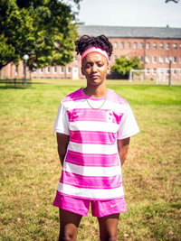 Londyn Williams with her hands tucked behind her back