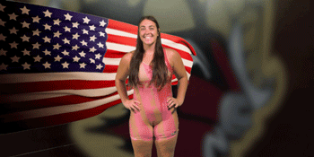 Tiana crouches into pounce stance