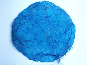 blue circle of string