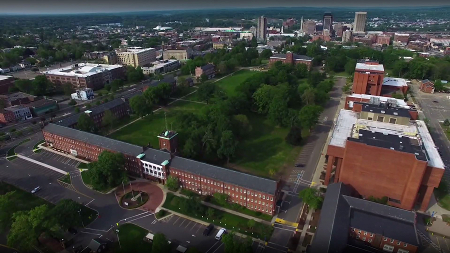 Springfield Technical Community College Aerial View