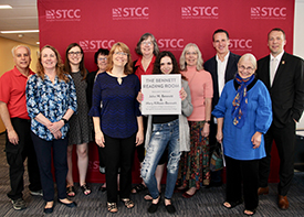 Bennett Library Reading Room Dedication