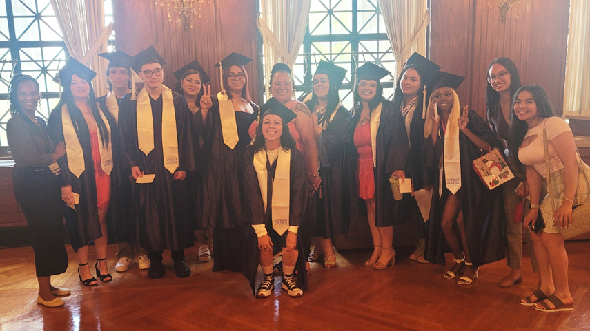 2024 Gateway to College graduates