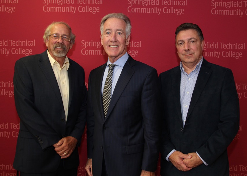 Gary Mullett, Rep. Neal and Nick Massa