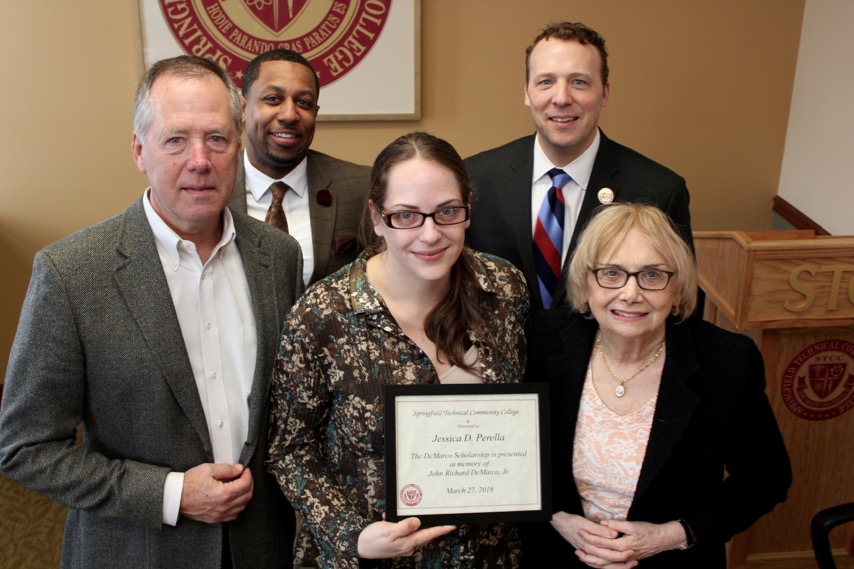 Jessica Perella receives DeMarco scholarship 2018