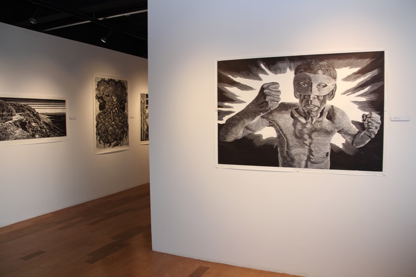 Image of art in Big Ink exhibition