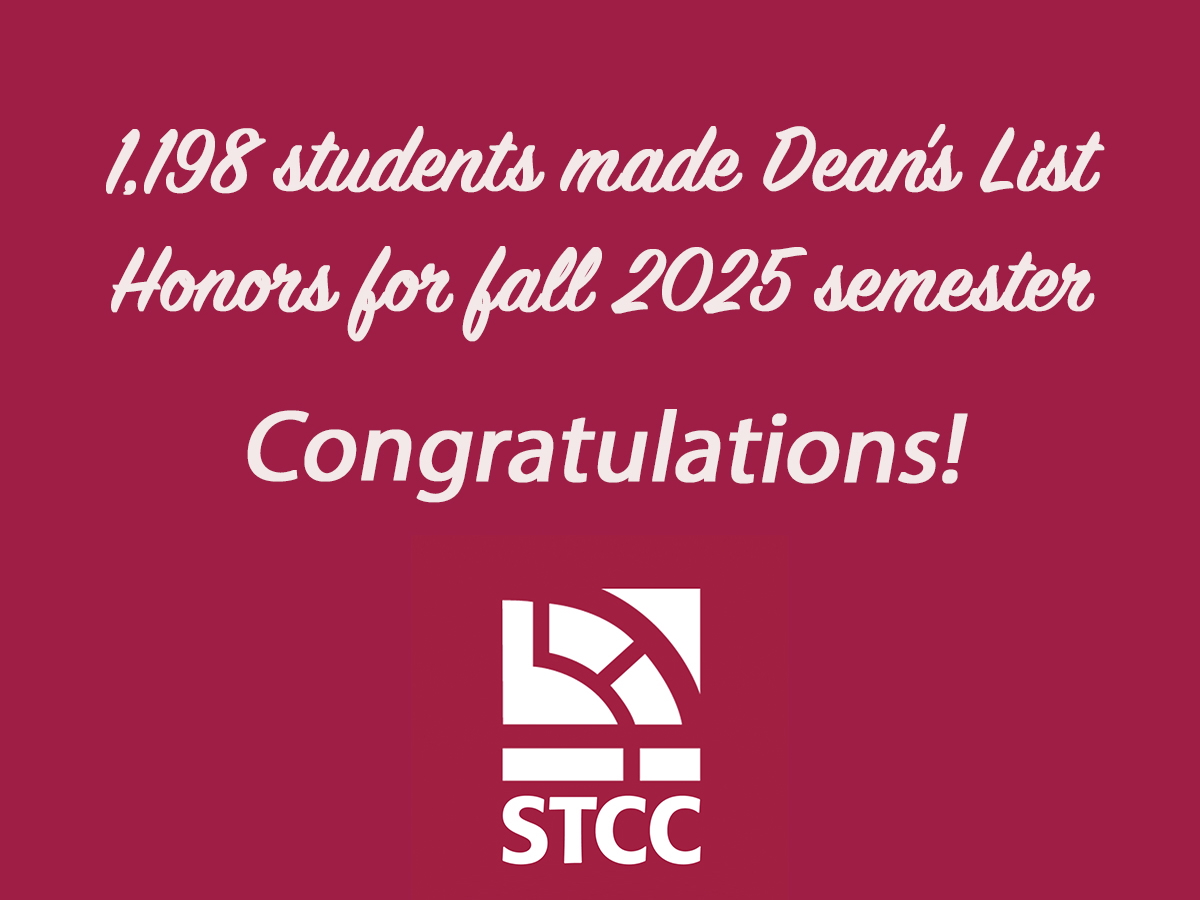 Dean's List fall 2025 graphic