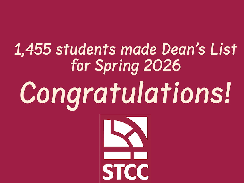 Spring 2026 Deans List Graphic for home page