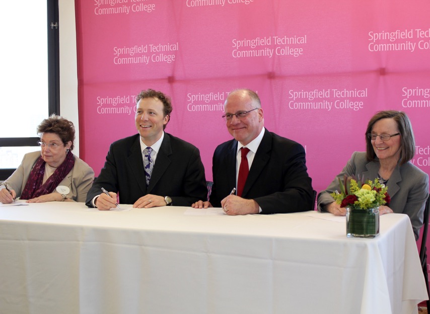 Presidents, administrators sign transfer agreement