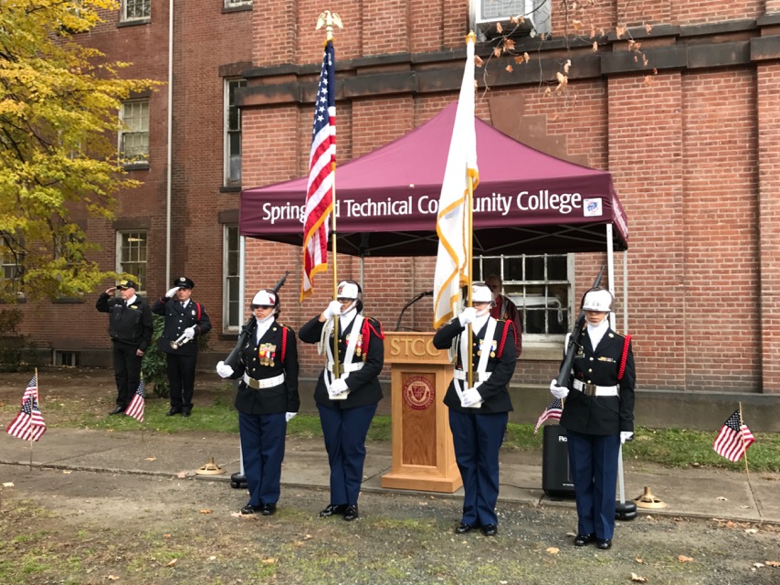 Veterans mark Veterans Day 2016