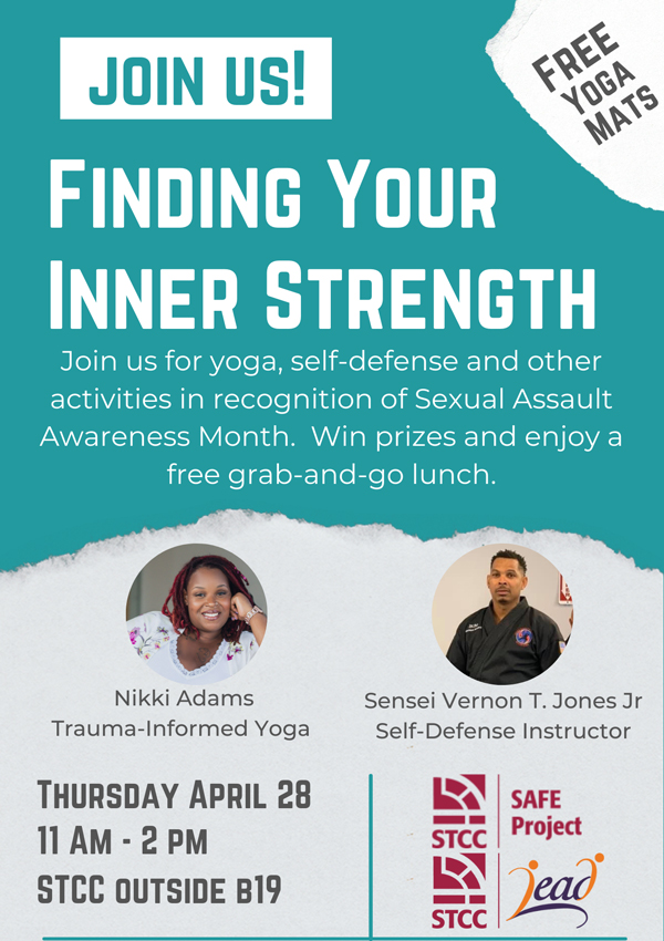flyer for find your inner strength