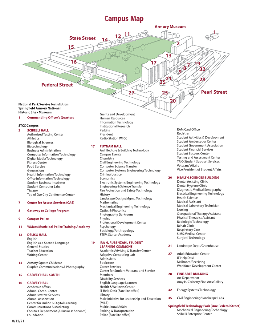STCC Campus Map